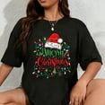 thumbnail image 1 of 100% Cotton Merry Christmas Family Funny Christmas Women Men Xmas Kids T-Shirt, 1 of 5