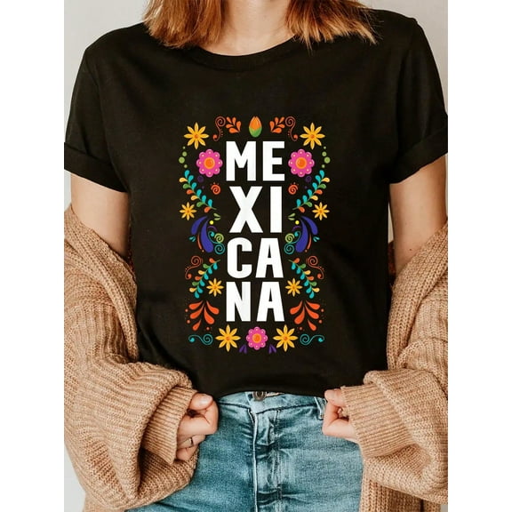 100% Cotton Mexicana Mexico T-Shirt