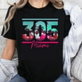 thumbnail image 1 of 100% Cotton Miami Palm Trees Sunset Gradient, 1 of 5
