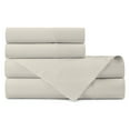 thumbnail image 1 of 100% Cotton Odor-Neutralizing Antimicrobial Sheet Set, Full Ivory by Wholistic, 1 of 8