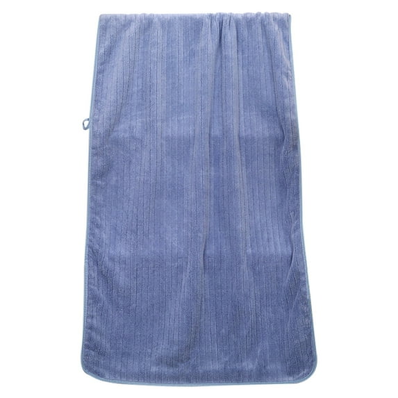 100% Cotton Oversized Bath Towel, Ultra Soft Highly Absorbant Compact Quickdry & Lightweight Large Bath Towels, Ideal for Bathroom Gym Travel Camp Pool, Blue