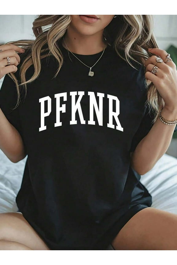 100% Cotton PFKNR Puerto Rico Boricua T-Shirt Summer Tops For Women