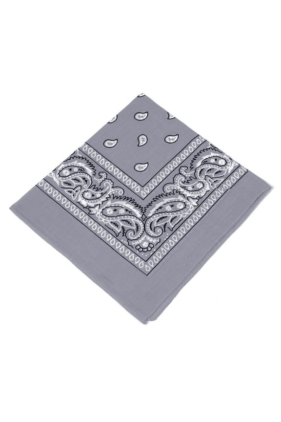 100% Cotton Paisley Unisex Bandanas 22"X22" Scarf Head Neck Bandana Bandannas