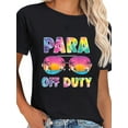 thumbnail image 1 of 100% Cotton Para Off Duty Paraprofessional last day of school tie dye T-Shirt, 1 of 4