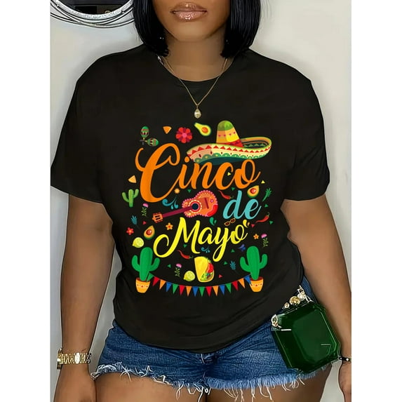100% Cotton Party 5 De Mayo Men Women T-Shirt