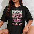 thumbnail image 1 of 100% Cotton Pastors Wife Strongest Women Sermonator Church Service T-Shirt, 1 of 5