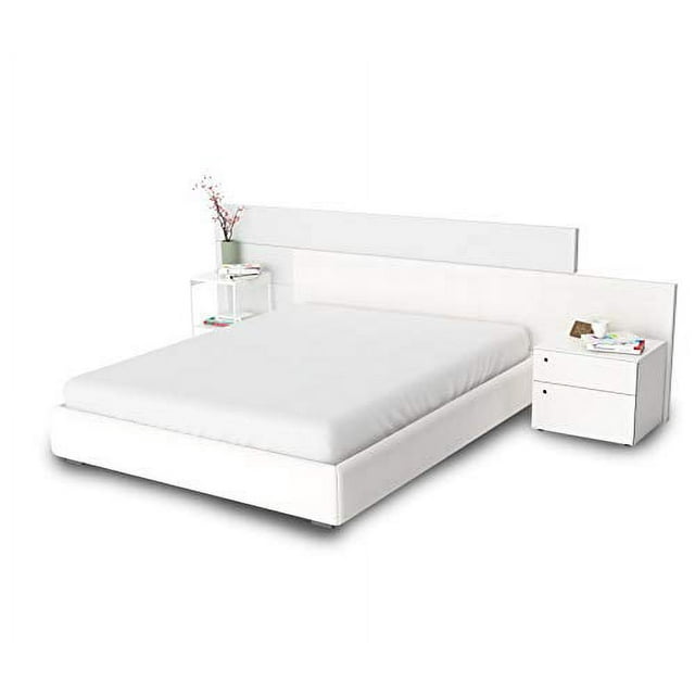 100 Cotton Percale Fitted Sheet Full Size, White, 1 Deep Pocket Fitted Sheet, Crisp and Cool