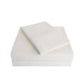 thumbnail image 1 of 100% Cotton Percale Matte Finish Sheet Set Ivory / Full, 1 of 1