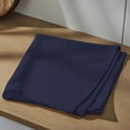 thumbnail image 1 of Color Sense 100% Cotton Percale Single Flat Bedsheet Cool & Crisp Queen Navy, 1 of 14