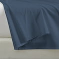 thumbnail image 1 of Color Sense 100% Cotton Percale Single Flat Bedsheet Cool & Crisp Twin Navy, 1 of 8