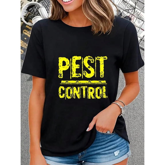 100% Cotton Pest Control Exterminator T-Shirt