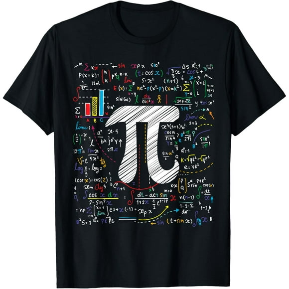 100% Cotton Pi Day Math Equation T-Shirt Math Teacher Student Geek Gifts T-Shirt