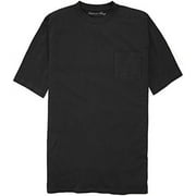 FALCON BAY 100% Cotton Pocket T-Shirt BLACK 4XLT #481A