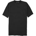 thumbnail image 1 of 100% Cotton Pocket T-Shirt BLACK 6XLT #481A, 1 of 4