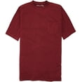 thumbnail image 1 of 100% Cotton Pocket T-Shirt BURGUNDY 5XL #481C, 1 of 4