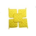thumbnail image 1 of 100% Cotton Pot Holders for Kitchen 8" x 8" Inches Heat Resistant Pot Holder Pack of 20 Yellow, 1 of 5