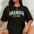 thumbnail image 1 of 100% Cotton Promoted To Grandpa Est 2026 Grandpa Est 2026 T-Shirt, 1 of 5