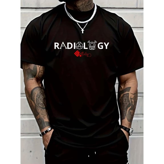 100% Cotton Radiology Rad Tech X-ray MRI CT Scan Bone T-Shirt