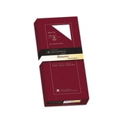 100% Cotton Resume Envelope 10, Commercial Flap, Gummed Closure, 4.13 x 9.5, White, 50/Box