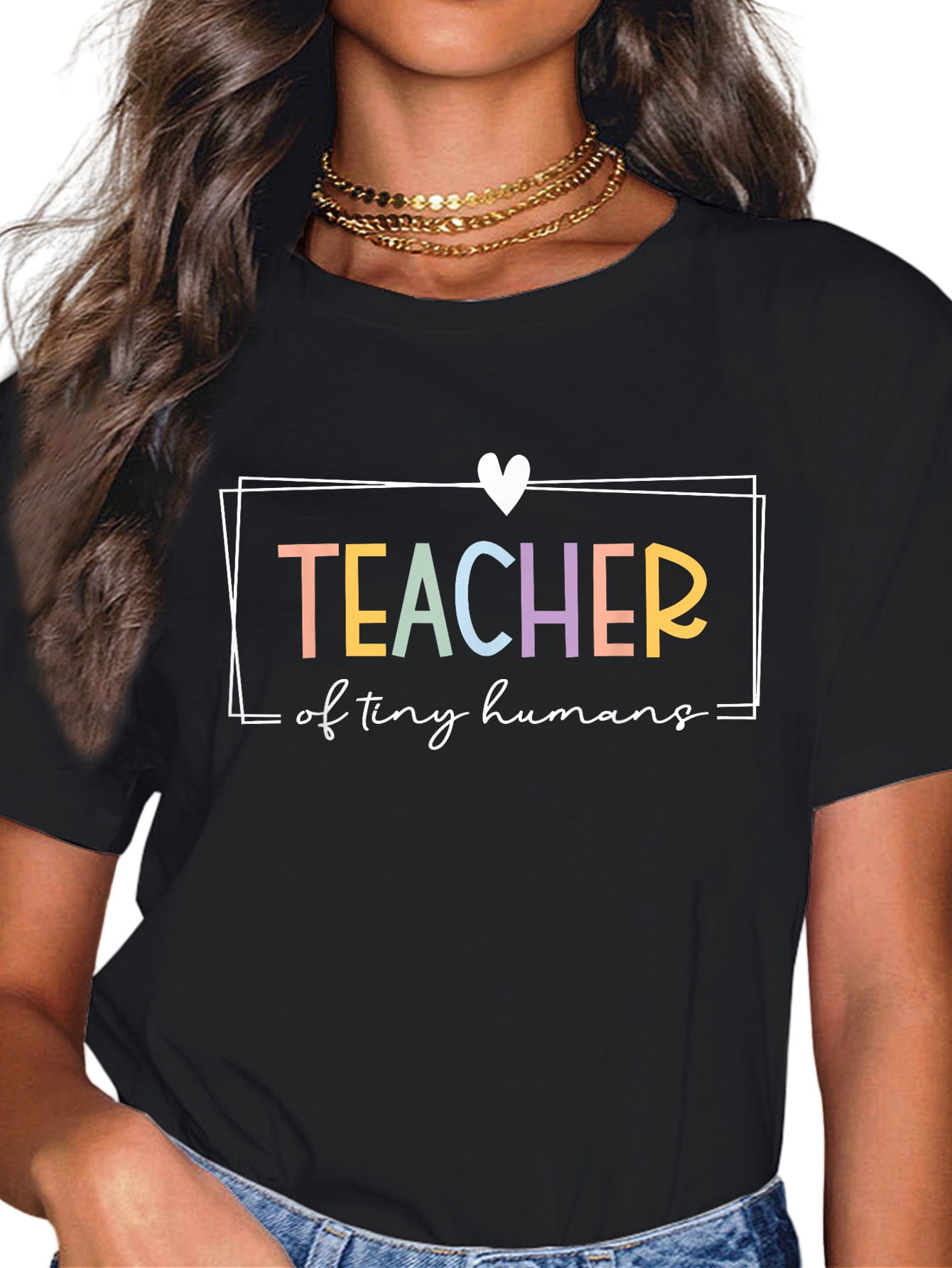 Kindergarten Teacher Apron – Adjustable, Waterproof, With Pockets, Gift For Teachers