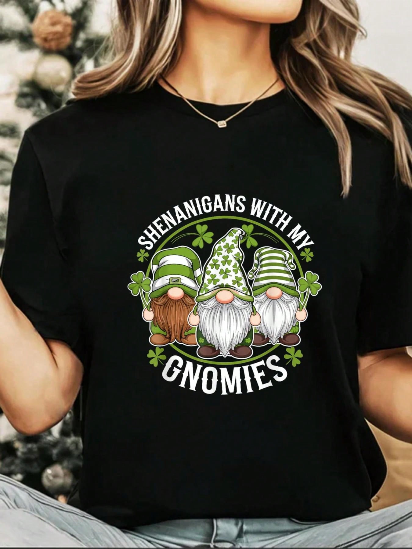 100% Cotton Saint Patrick's Day Funny Irish Shirts Ireland St Patty's T ...