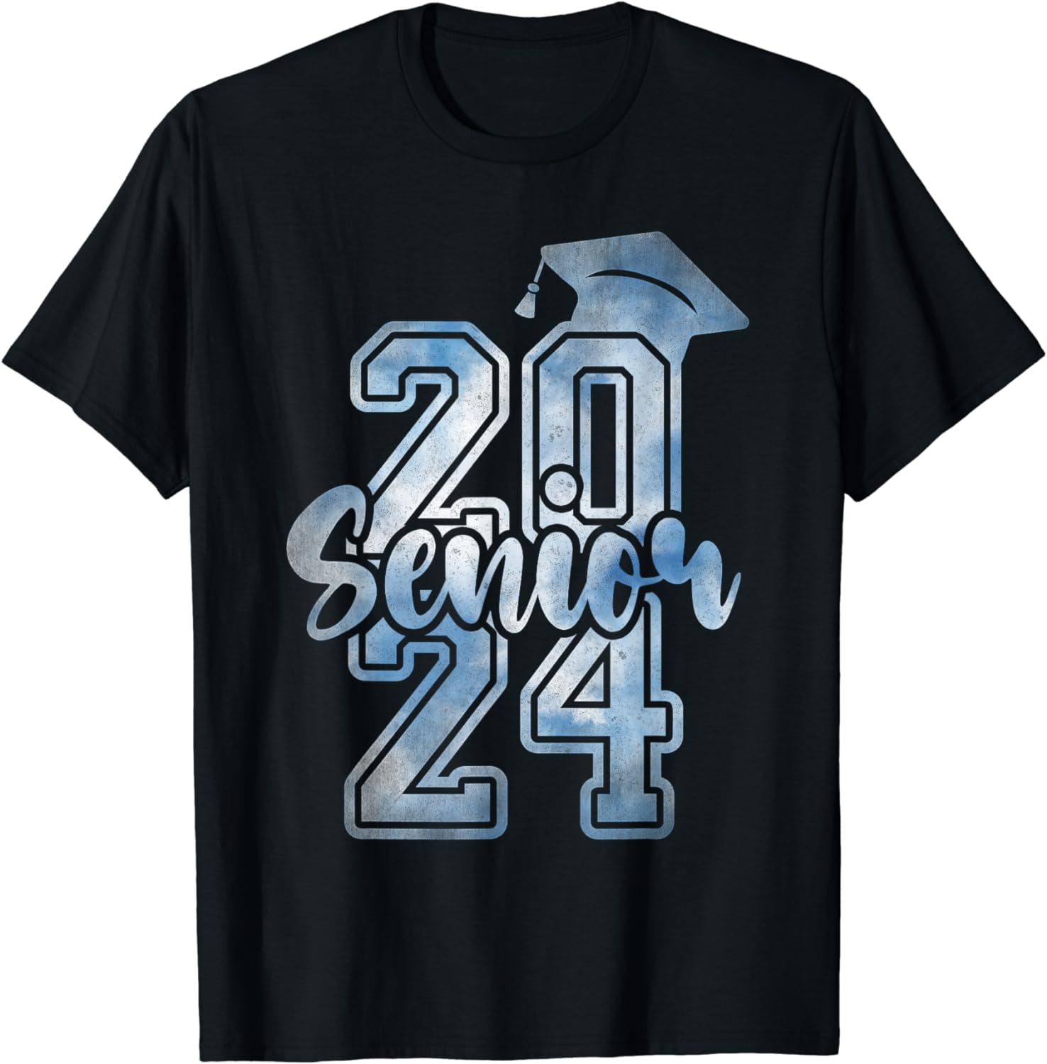 100% Cotton Senior 2024 Class of 2024 Seniors Graduation 2024 Senior 24 ...