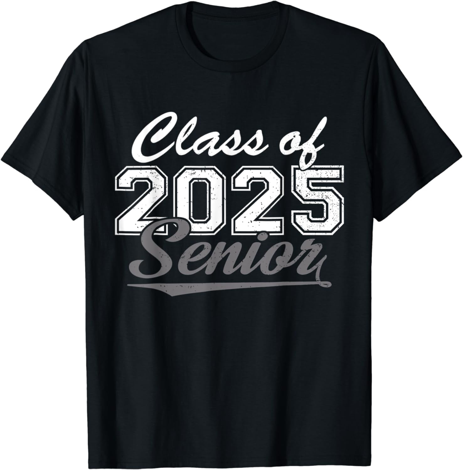 100% Cotton Senior 2025 Class Of 2025 Back To School 2025 Vintage T ...