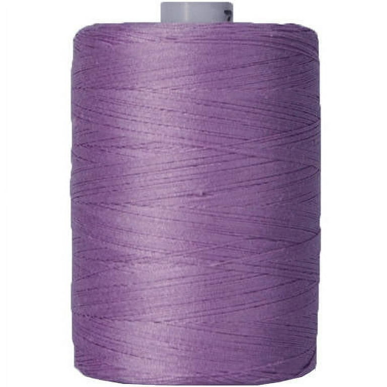  Threadart 100% Cotton Thread, Color WHITE, For Quilting,  Sewing, and Serging, 1000M Spools 50/3 Weight