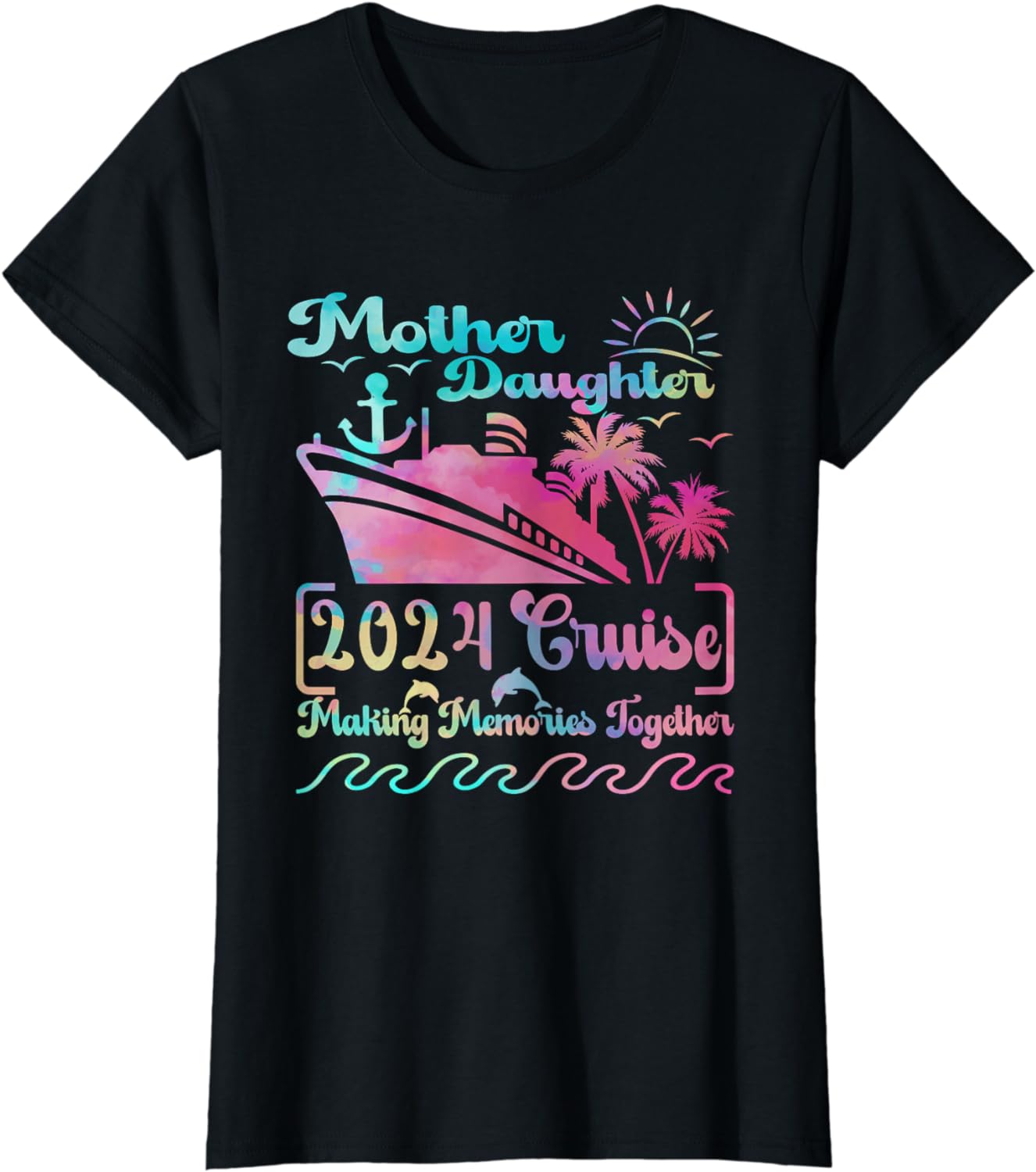 100% Cotton Ship Travelling Cruise Trip 2024 T-Shirt - Walmart.com