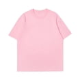 thumbnail image 1 of 100% Cotton Short Sleeve T-Shirt - 2024 Summer New Women's Fashion Casual Home and Office Versatile Round Neck Tee, 1 of 6
