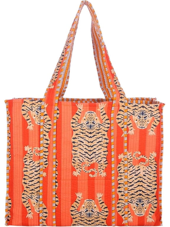 100% Cotton Shoulder Bag Tote Bag Women Reversible Shopping Bag &Grocery Bags Stylish Travel Bag Gift
