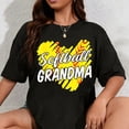 thumbnail image 1 of 100% Cotton Softball Grandma Softball Designs For Women Grandparents T-Shirt, 1 of 5