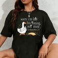 thumbnail image 1 of 100% Cotton Sorry I'm Late His Timing Not Mine Christian Faith Jesus T-Shirt, 1 of 5
