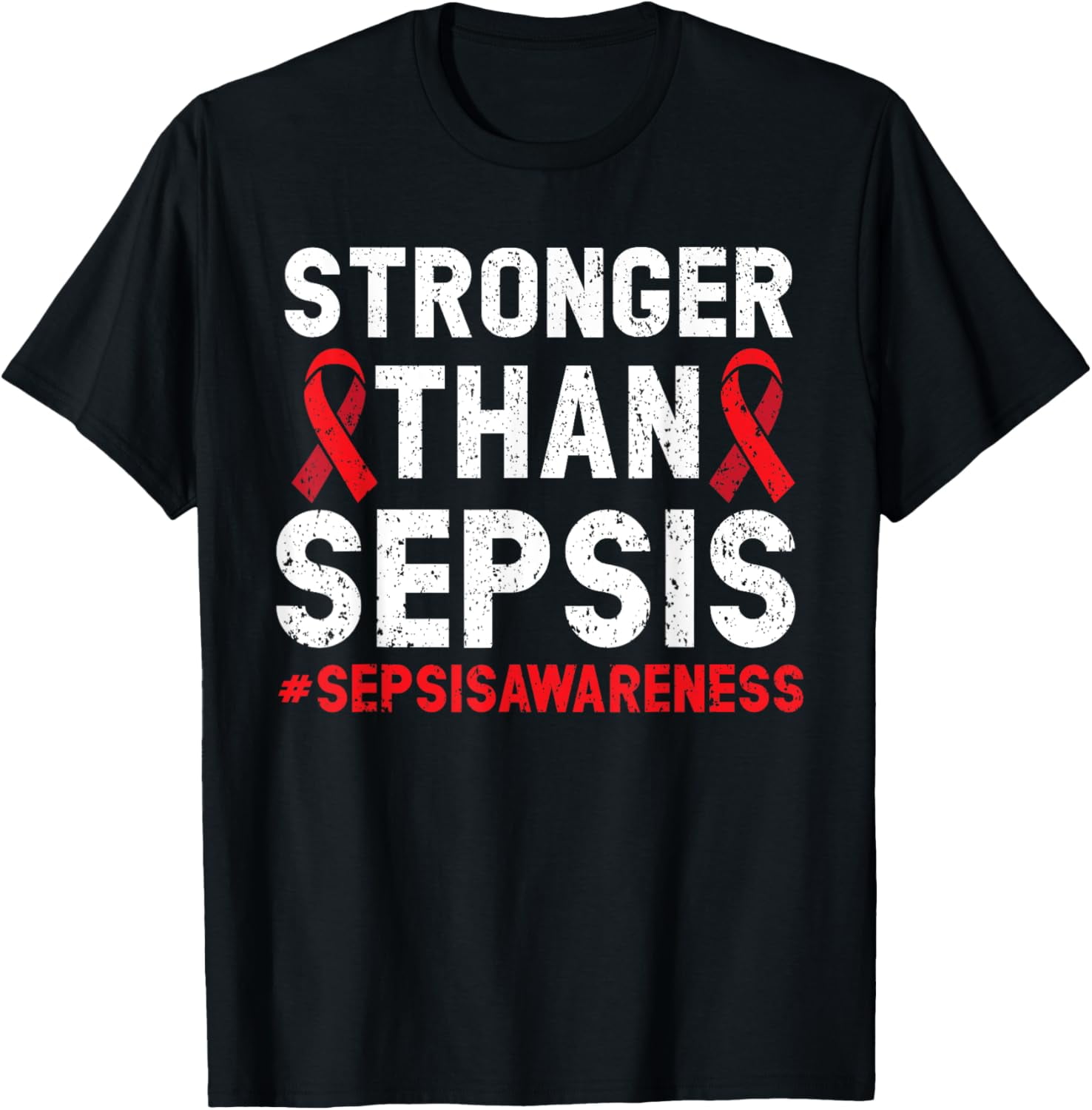 100 Cotton Stronger Than Sepsis Blood Poisoning Sepsis Awareness T