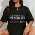 thumbnail image 1 of 100% Cotton Swalwell 2026 Eric Swalwell for Governor of California T-Shirt, 1 of 5