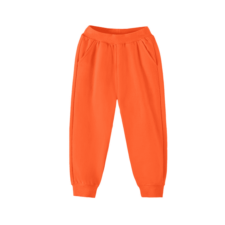 Walmart orange sweatpants hotsell
