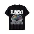 thumbnail image 1 of 100% Cotton T Shirt Some people are like Slinkies Funny Sarcastic Mens Graphic Gift Unisex T-Shirt Golf Gift T-Shirt For Men and Women, 1 of 9