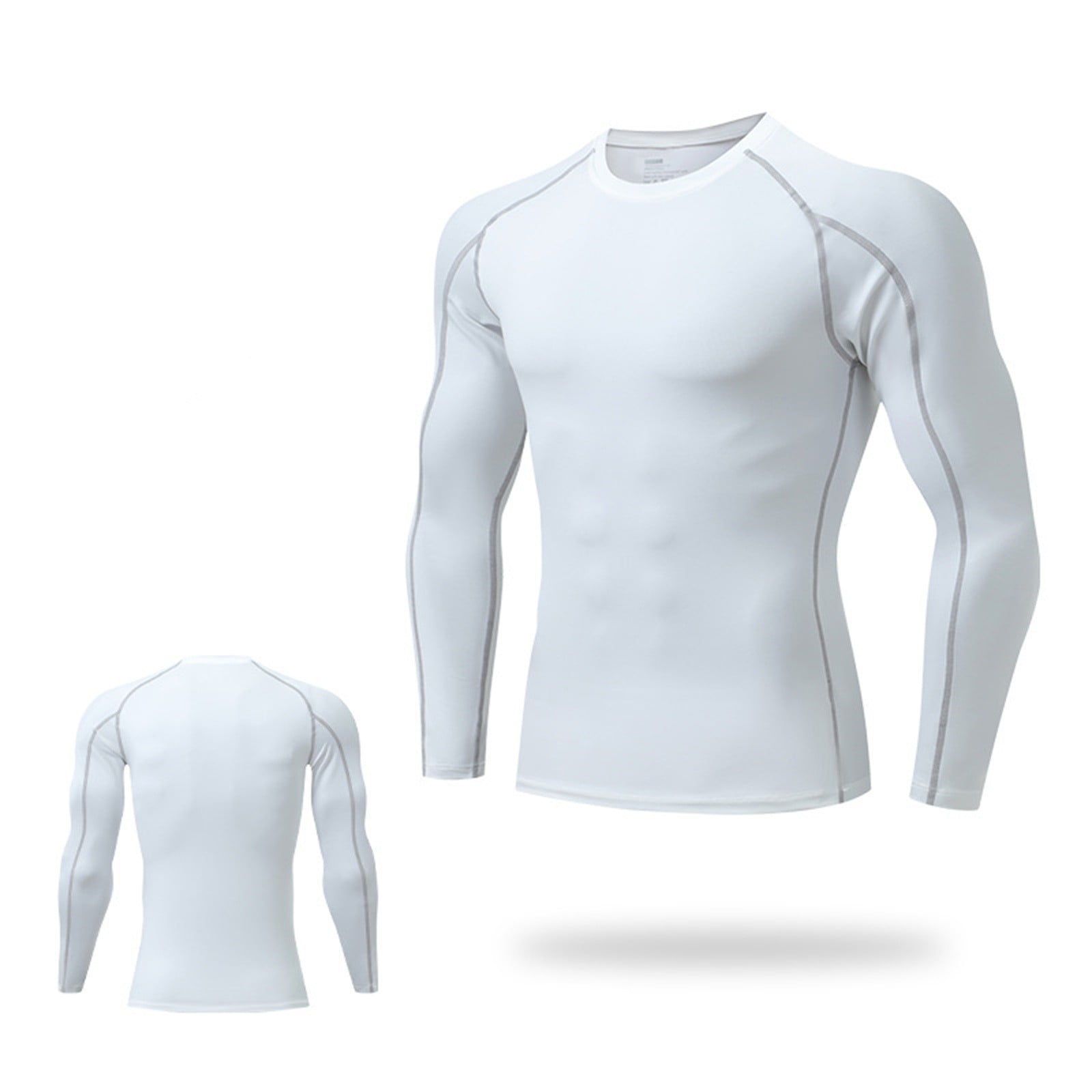 100 Cotton T Shirts for Men Casual Mens Longsleeved tight Summer T