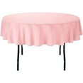 thumbnail image 1 of 100% Cotton Table Cloth Beautiful & Decorative Great for Buffet Table, | Oval Tablecloth ( 60-Inch x 104-Inch Oval, Light Pink)., 1 of 4
