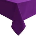 thumbnail image 1 of 100% Pima Cotton Table Cloth Beautiful & Decorative Great for Buffet Table, | Rectangle Tablecloth (60-Inch x 144-Inch, Purple)., 1 of 4