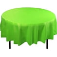 thumbnail image 1 of 100% Pima Cotton Table Cloth Beautiful & Decorative Great for Buffet Table, | Round Tablecloth ( 120-Inch Round, Parrot Green)., 1 of 1