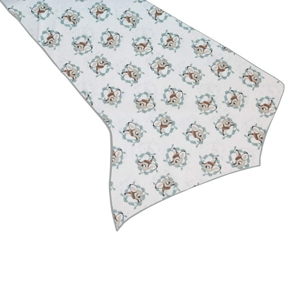 100% Cotton Table Runner Birthday / Event Decoration Bambi