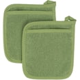 thumbnail image 1 of 100% Cotton Terry Pot holders For Kitchen, Machine Washable, 2-Pack, 8.5"x7.75", Cactus, 1 of 10