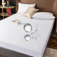 100 Cotton Thick Bed Cover Washable Mattress Pad Cover Anti Mites Bed