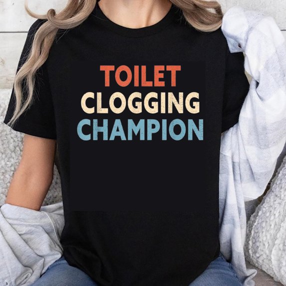 100% Cotton Toilet Clogging Champion