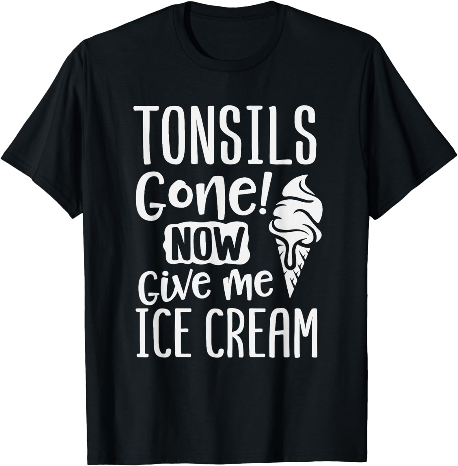 100 Cotton Tonsils Gone Give Ice Cream Tonsillitis Out Children Gag T