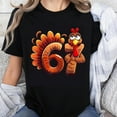 thumbnail image 1 of 100% Cotton Turkey 67 Birthday Shirt Funny Thanksgiving Celebration Gift for Men Women Kids Party Wear Novelty T-Shirt, 1 of 5