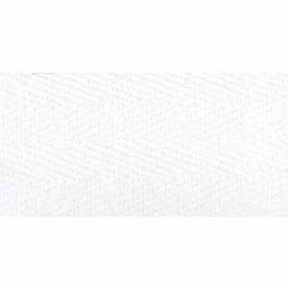 100% Cotton Twill Tape 1-3/8"X55 Yards-White