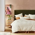 thumbnail image 1 of 100 % Cotton Ultra Luxury Tufted Duvet Cover Set ,Tufted Comforter Set , Elegant Tufted Duvet Cover Set with Stylish Textured Design Size Full-XL 90" x 90", 1 of 4