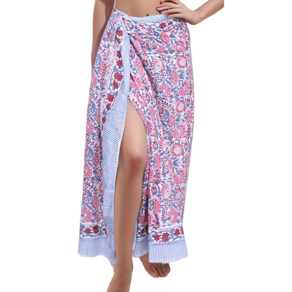100 % Cotton Unique Swimsuit Coverup for Women Stylish Beach Cover Ups Sarong Wraps Pareo For Women